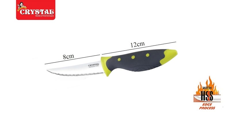 Crystal Stainless Steel Multi Purpose Knife 2032cm Multicolour - Image 3