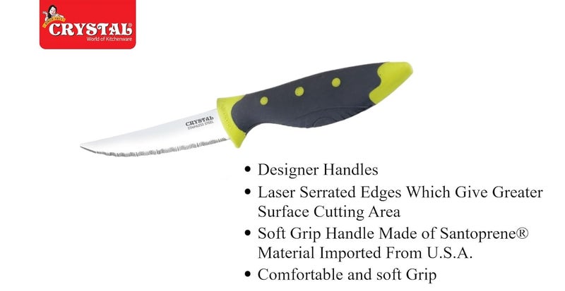 Crystal Stainless Steel Multi Purpose Knife 2032cm Multicolour - Image 2