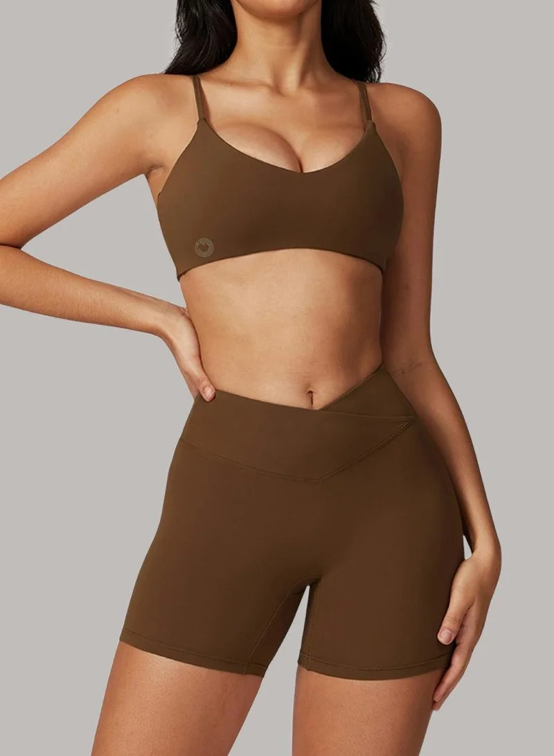Womens Scoop Neck Sports Bra