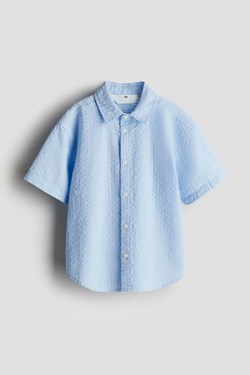 H&M Cotton Seersucker Shirt