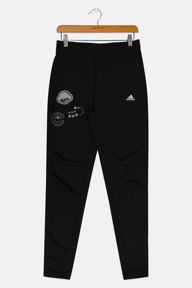 Adidas ملابس رياضية للبنات للأطفال مناسبة في الهواء الطلق، سوداء - Image 2