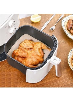 5DM 100 Pcs Air Fryer Baking Paper Disposable Air Fryer Non-Stick Greaseproof Paper Perforated Model  - Image 5