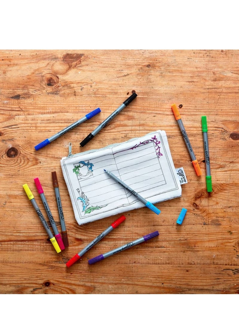 eatsleepdoodle Coloring Pencil Case, FairyTales and Legend  - Image 4