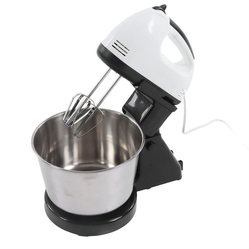 Derovan 2 L Electric Food Mixer – 400 W Powerful Kitchen Mixer with Stainless Steel Bowl, 5–7 Speeds, Turbo & Tilt‑Head - Image 1
