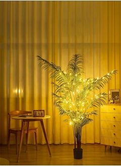 fashionhome Artificial Areca Palm Tree for Indoor Outdoor Home Office Garden Decoration  - Image 2