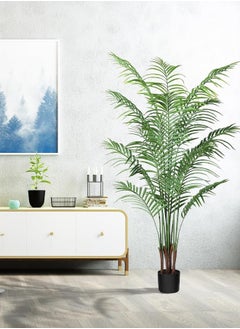fashionhome Artificial Areca Palm Tree for Indoor Outdoor Home Office Garden Decoration  - Image 1