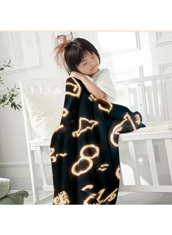 general Flannel thin blanket (warm and comfortable, suitable for sleep, gaming, dust removal and sandproof) 150cm*200cm - 762 - Image 4