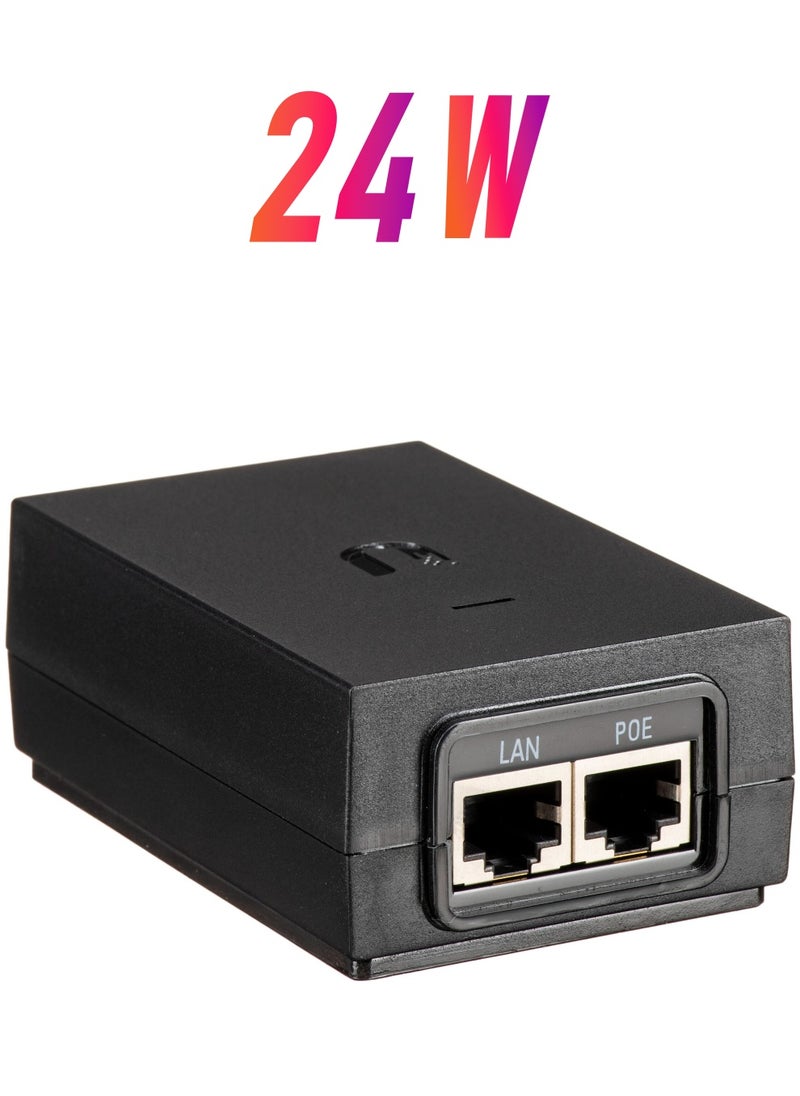 UniFi Networks PoE Injector, 48VDC, 24W  - Image 1