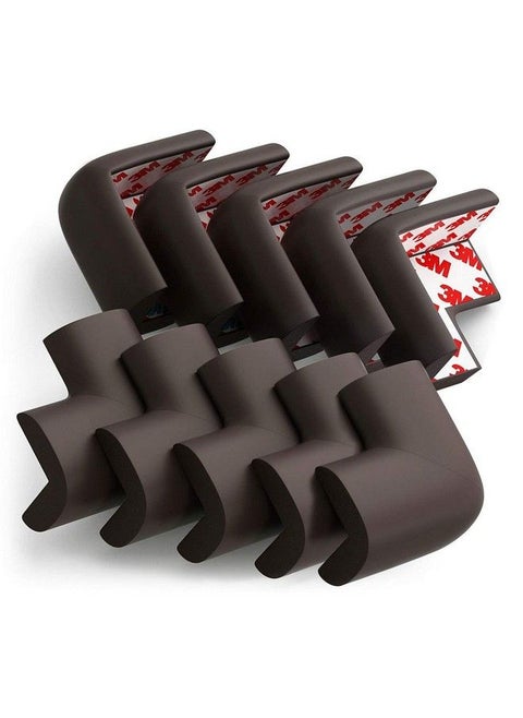 Corner Protectors Pre Applied 3M Tape Childproof Tables And Furniture Sharp Corners Edge Guard Cushion (Pack Of 12)