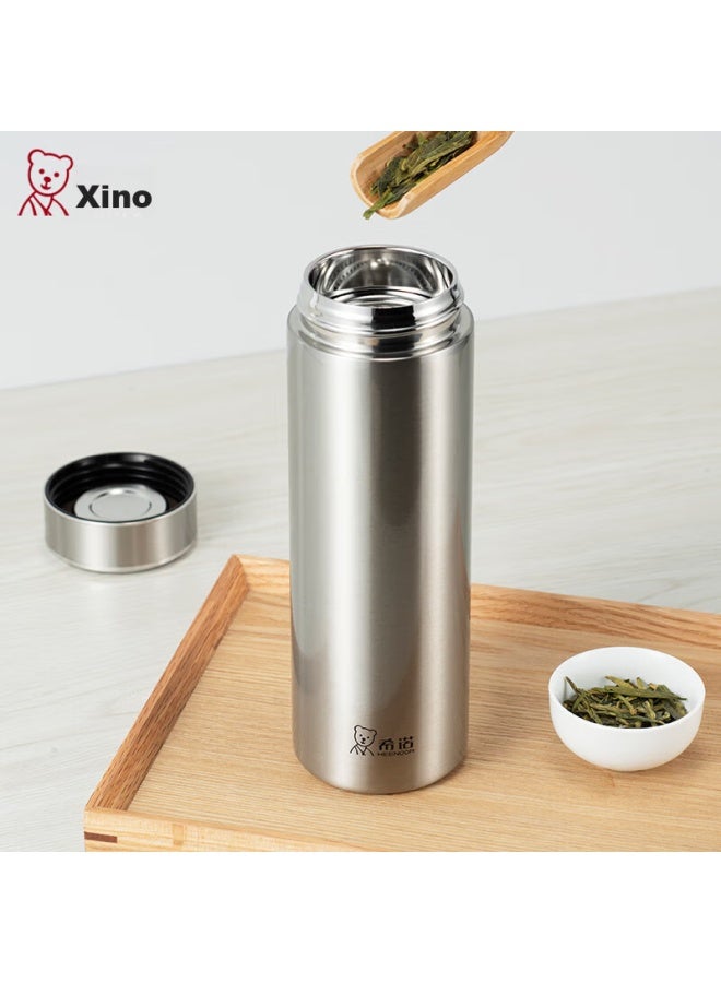 Heenoor Antibacterial Insulated Cup, 316l Stainless Steel Tea Mug With Filter, Business Car Water Bottle, Xn-9606k Natural Color, 480ml - Image 4
