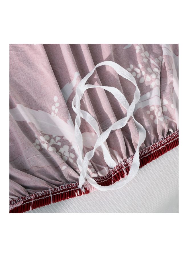 نيبمينينت غطاء وسادة مسند الذراع من البوليستر أحمر/أبيض 35x7x35سنتيمتر - Image 4