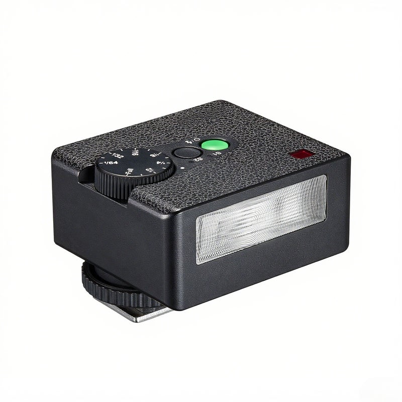Camera Flash: Pocket Size 78G Black - Natural Lighting Fill Light With 7 Power Levels Wide Compatibility Hot Shoe Flash For Mirrorless Film Cameras Creative Photography Photo Enhancement - Image 1