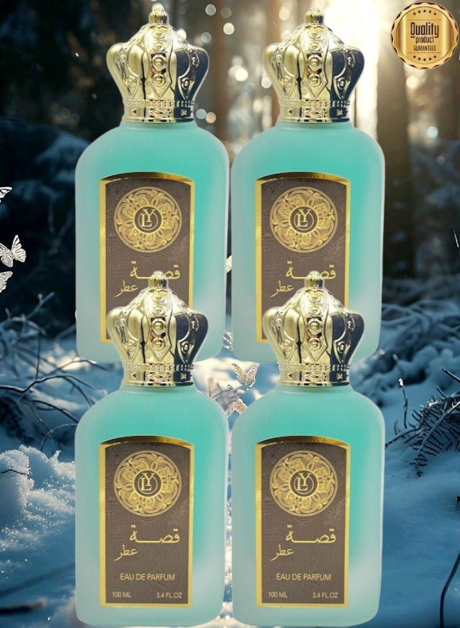 LY 4 Pieces Qissah Valley Parfum EDP 100ML - Image 1