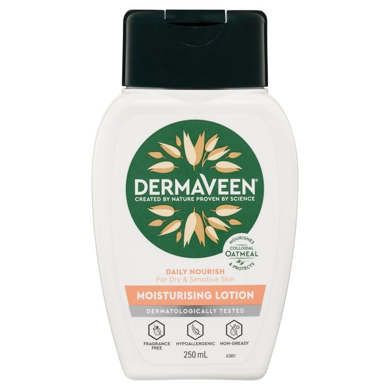 DermaVeen Moisturising Lotion 250ml - Image 1