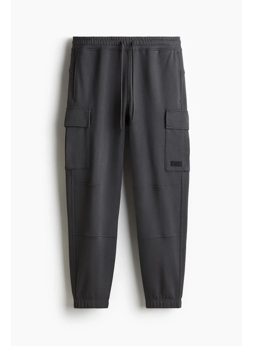 H&M Drymove™ Cotton Cargo Joggers