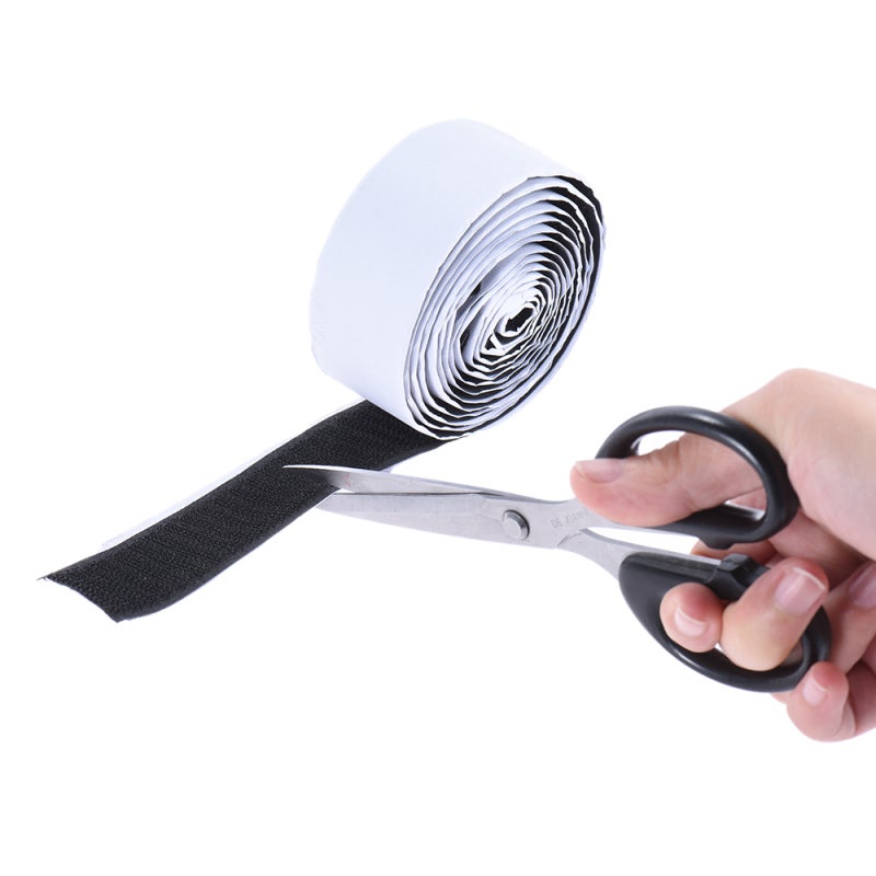 Guitar Pedal Tape 3cm X 2m Black Strong Adhesive Backing - Versatile Hook Loop Fasteners for Effect Pedal Board Mounting - Image 4