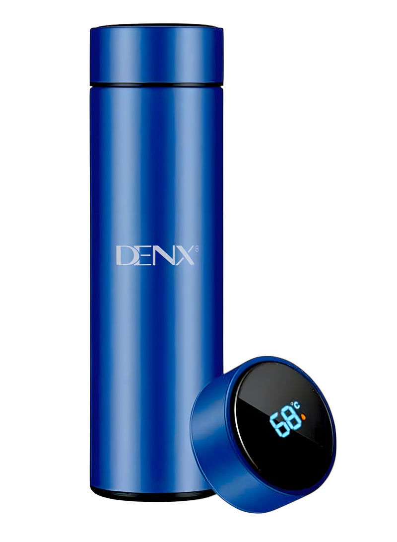 دينكس كوب ذكي مفرغ من الهواء مزود بإضاءة LED - سعة 500 مل، شاشة عرض درجة الحرارة باللمس، خاصية الاحتفاظ بالحرارة/البرودة لمدة 24 ساعة، فلتر شاي، عزل رباعي الطبقات، DX1703 - Image 2