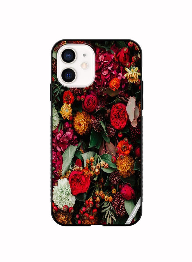 VR CREATIVE Protective Case Cover For Apple iPhone 11 Colourful Flower Design Multicolour - Image 1