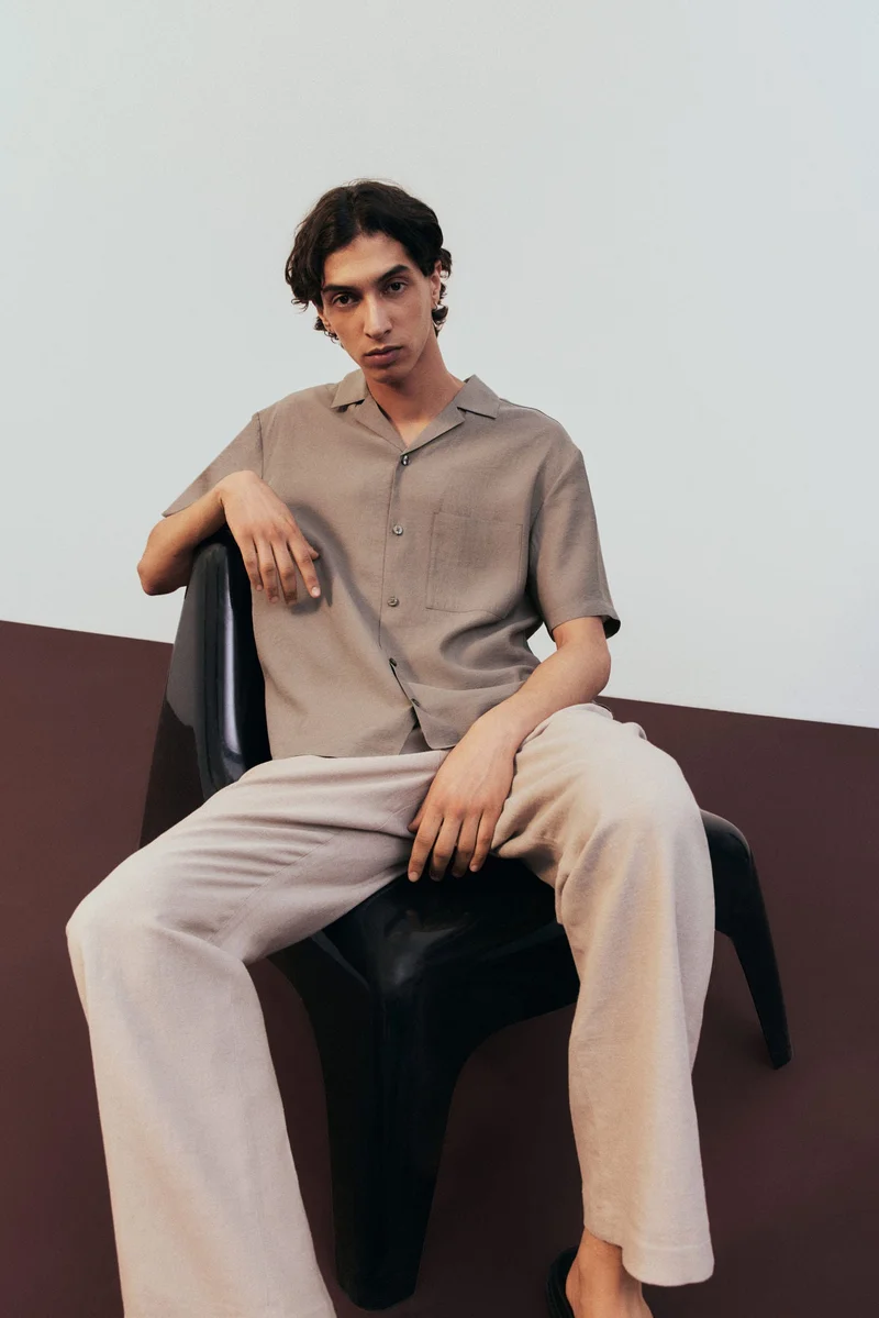 H&M Loose Fit Resort shirt