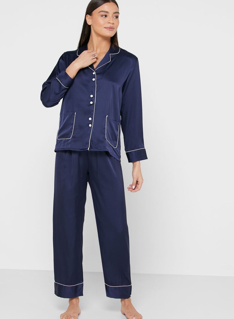 ELLA Satin Pyjama Set - Image 5