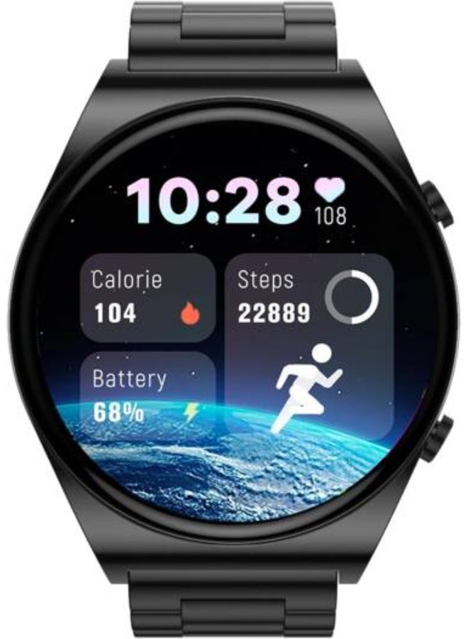 G-Tab GT3 Pro Max smartwatch/1.39 Inches Semi Amoled/IP68 Waterproof/One Click Connection/300 mAh Battery/Health monitoring/Multi sport Mode (Black) - Image 3