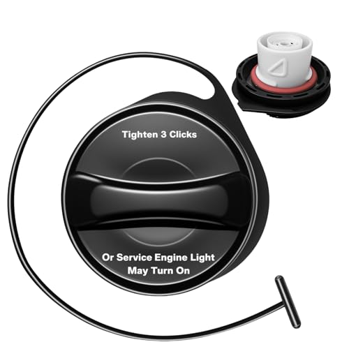 Anleecap Gas Cap fuel Cap for Chevrolet GMC Cadillac, 2005-2011 Silverado/Sierra 1500(not included Classic&HD), 2005-2011 Tahoe/Yukon/Suburban 2500/Sierra 2500HD, 2005-2009 Suburban 1500/Yukon1500, GT330 - Image 1