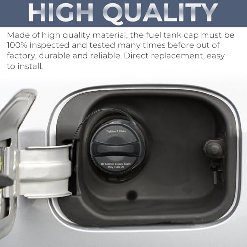 Anleecap Gas Cap fuel Cap for Chevrolet GMC Cadillac, 2005-2011 Silverado/Sierra 1500(not included Classic&HD), 2005-2011 Tahoe/Yukon/Suburban 2500/Sierra 2500HD, 2005-2009 Suburban 1500/Yukon1500, GT330 - Image 4