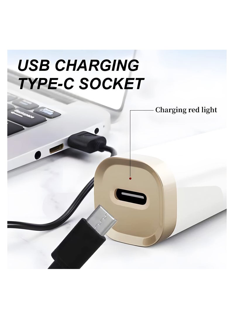 KASTWAVE SYOSI 5 in 1 Electric Womens Electric Razor, Rechargeable Hair Removal Wet and Dry Painless Shaver, for Legs, Underarms, Eyebrow, Lip, Face, Nose and Bikini - Image 5