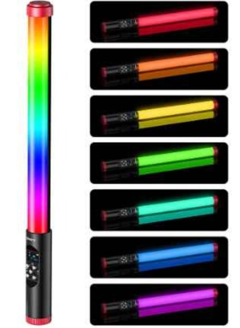 ELTRAZONE FM-128 RGB LED Light Waterproof Lighting Bar With OLED Display Indicator - Image 3