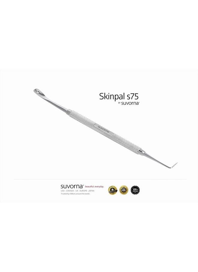 Suvorna - Skinpal S75 Milia Remover Tool Lancet Acne Cyst Tool Blackhead Whitehead Remover Pimple Popper Pimple Extractor Pore Extractor Milia Treatment Blemish Remover Extraction Tools For Estheticians - Image 1