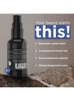 bossman 2Oz Natural Beard Oil With Jojoba Argan Avocado Oil Scent (Royal Oud)  - Image 2