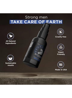 bossman 2Oz Natural Beard Oil With Jojoba Argan Avocado Oil Scent (Royal Oud)  - Image 4