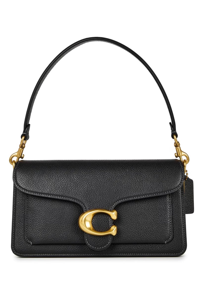 coachoutlet Coach outlet Signature Tabby 26 Leather and Canvas Shoulder Bag - Image 1