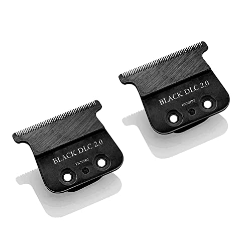 DODAER FX707B2 DLC Replacement Blades Compatible with BaBylissPRO Hair Trimmers FX787 and LoPROFX Trimmers FX726,2 Pack - Image 1