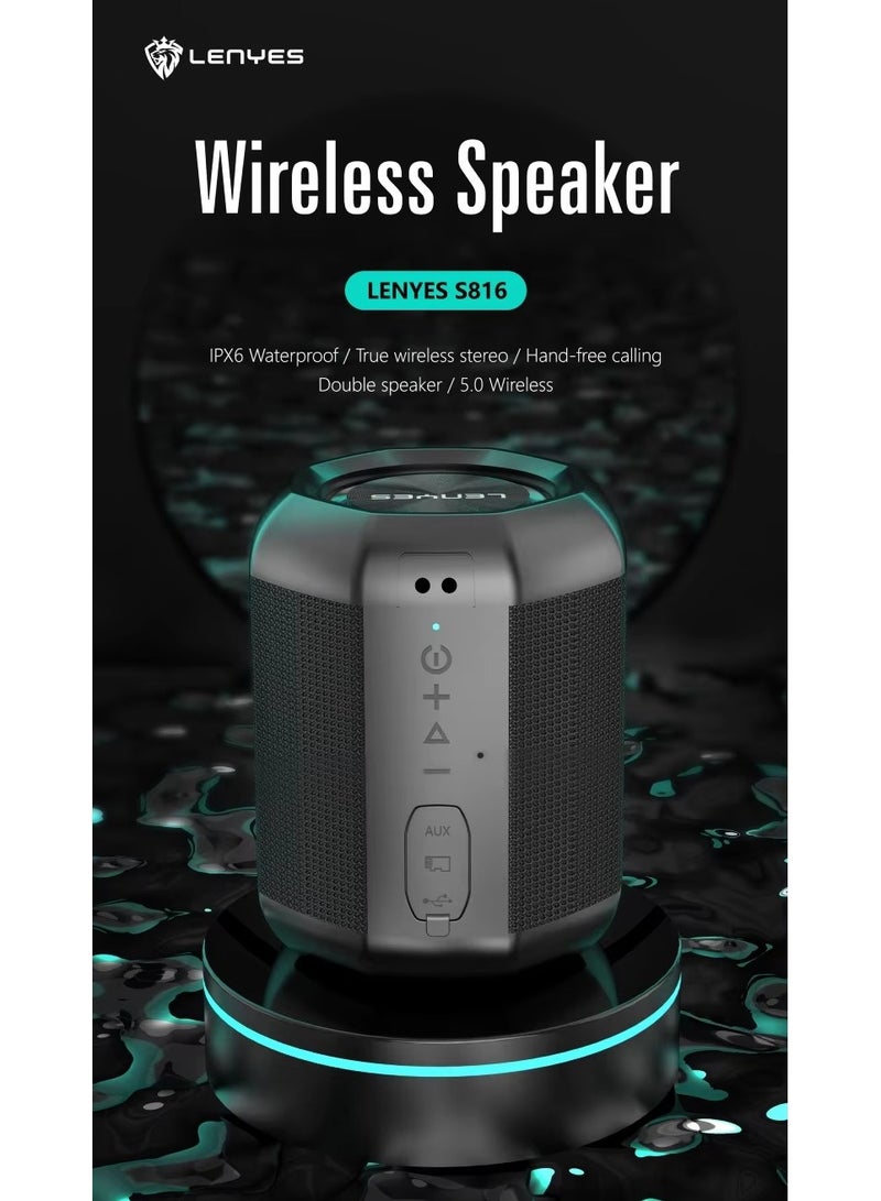 Lenyes S816 wireless speaker - Image 4