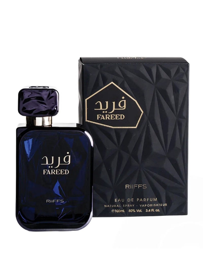 ريفس ريفز فريد (RiiFFS Fareed) - عطر بنفحات توابلية وعطرية وخشبية - ماء عطر (Eau de Parfum) يدوم طويلاً للرجال والنساء، 100 مل (3.4 أونصة). - Image 2