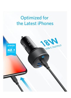 Generic USB C Car Charger, 32W 2-Port Type C Compact Car Charger with 20W Power Delivery and 12W PowerIQ, 521 Car Charger (32W) with LED for iPhone 14 13 12 11 Pro Max, Pixel 3 2 XL, iPad Pro, and More  - Image 2