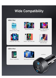 Generic USB C Car Charger, 32W 2-Port Type C Compact Car Charger with 20W Power Delivery and 12W PowerIQ, 521 Car Charger (32W) with LED for iPhone 14 13 12 11 Pro Max, Pixel 3 2 XL, iPad Pro, and More  - Image 4