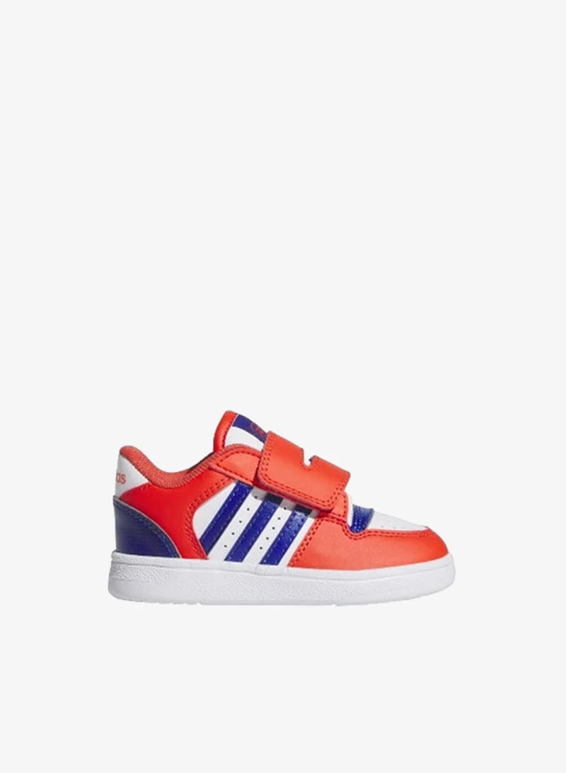 adidas أحذية كرة سلة برتقالية للأطفال