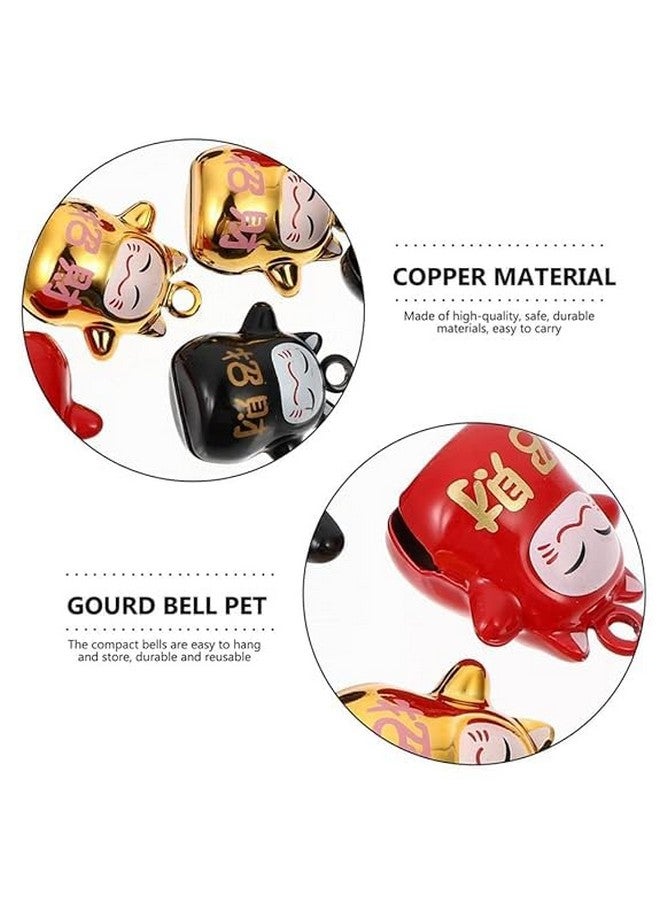 Pet Jingle Bell Collar Charm, Cute & Funny Cartoon Copper Charming Bell, Colorful Pet Collar Bells For Kitty & Puppy (Pack Of 1) - Multicolor - Image 4