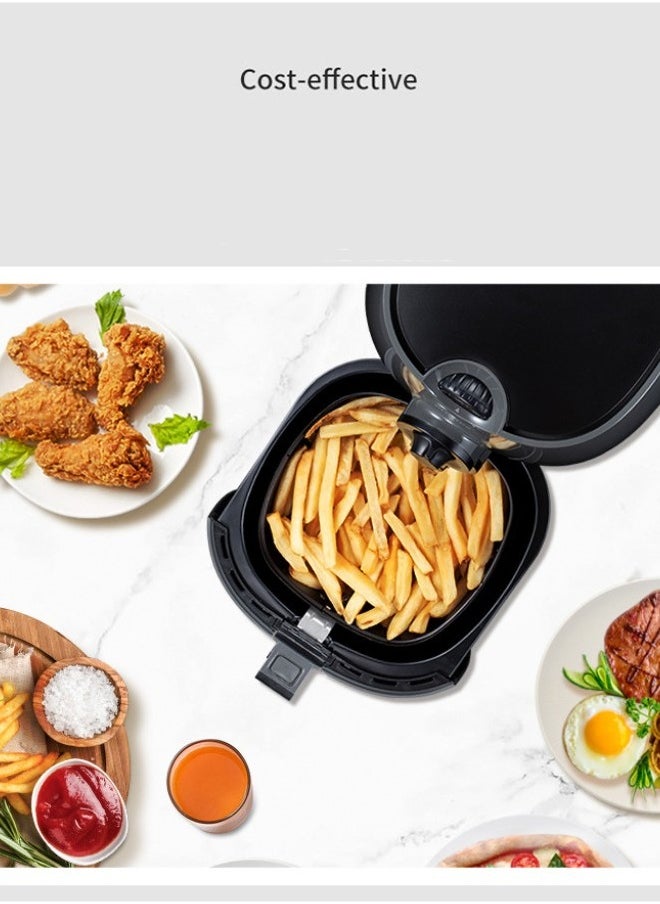 EHOME Air Fryer Parchment Paper Liners (100 Count), White | Square - 6.5x6.5" Liner Sheets | Parchment Paper for Air Fryer |Perforated, Food Grade Steamer Paper Liner for Air Frying, Steaming  - Image 3