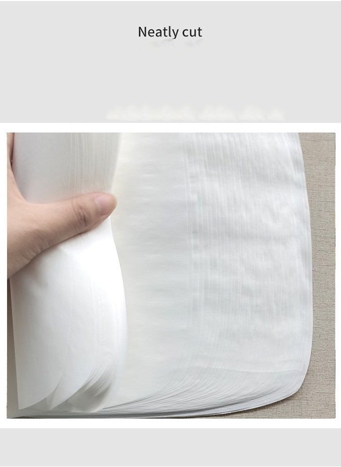 EHOME Air Fryer Parchment Paper Liners (100 Count), White | Square - 6.5x6.5" Liner Sheets | Parchment Paper for Air Fryer |Perforated, Food Grade Steamer Paper Liner for Air Frying, Steaming  - Image 4