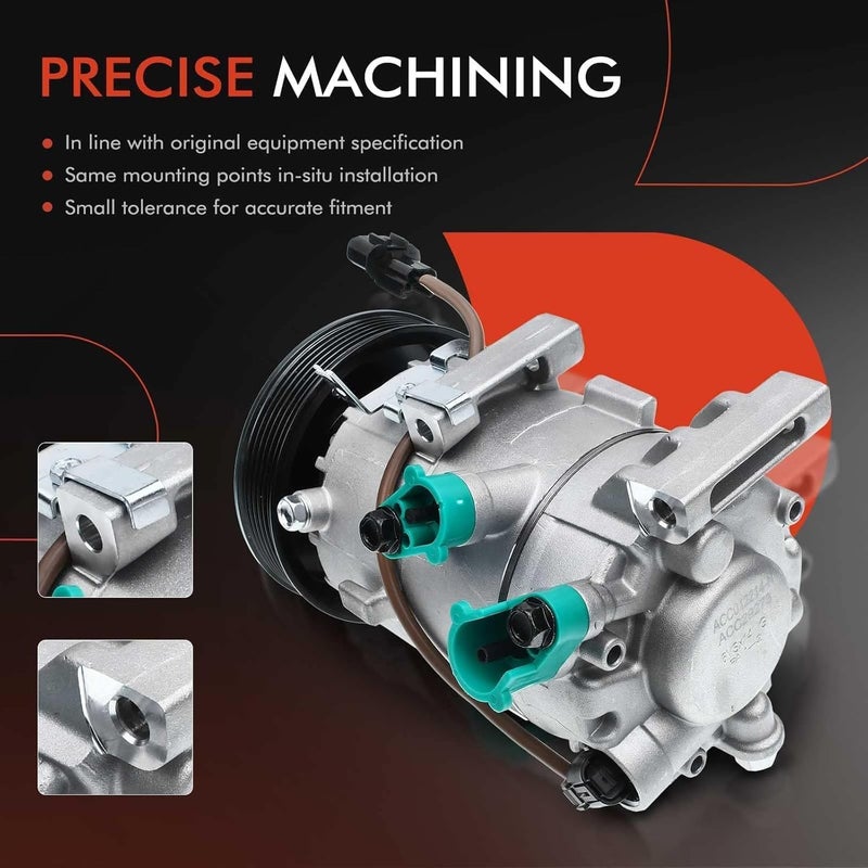 A-Premium AC Compressor with Clutch for Kia and Hyundai - Image 5