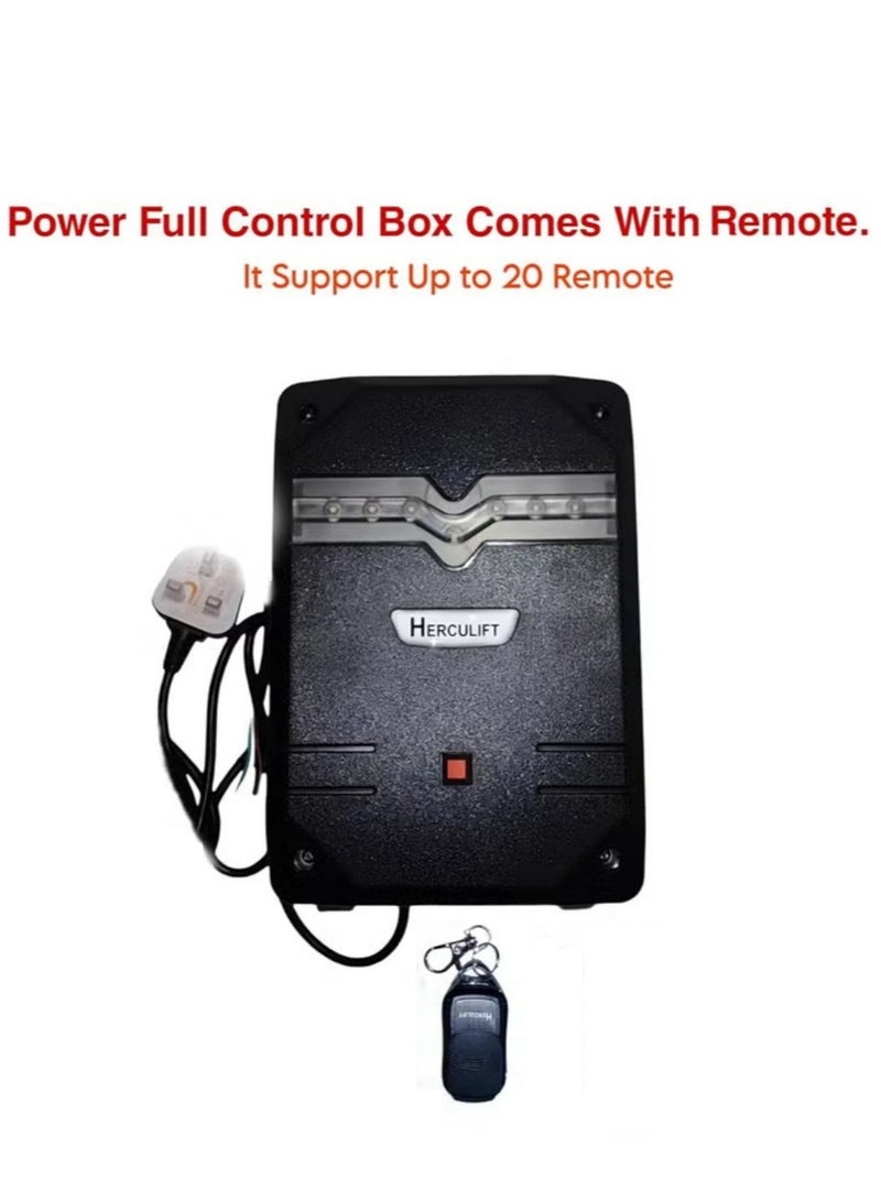 هيركليفت مكينة باب كراج مع ريموت واحد فقط - Image 2