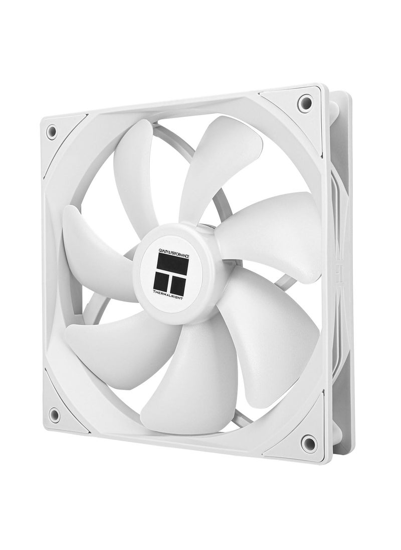 Thermalright Thermalright TL-C14CW CPU Fan, S-FDB Bearing Case Fan with 4-PWM Control, Low Noise PC Fan, 140mm Computer Chassis Fan, CPU Cooler Fan|White(TL-C14CW)  - Image 1