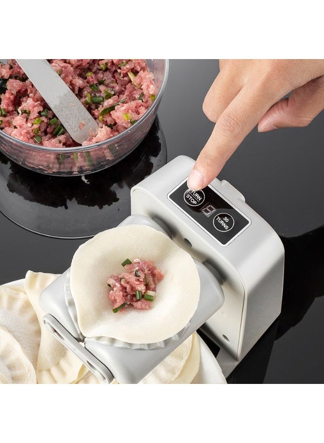Automatic Electric Dumpling Maker Machine USB Rechargeable Rapid Mold Press Gyoza Empanada & Wonton Wrapper Tool Portable Kitchen Gadget for Easy Home Cooking - Image 2