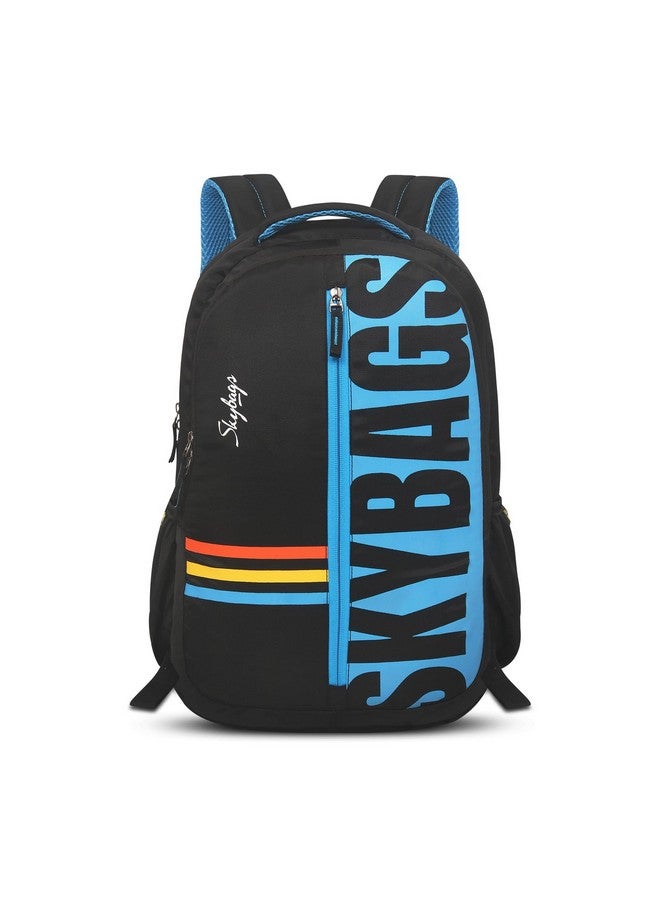 Skybags SKYBAGS KREW 01 LAPTOP BACKPACK (H) BLACK 2 Compartment, Laptop Backpack, Oganizer - Image 1
