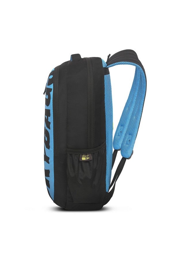 Skybags SKYBAGS KREW 01 LAPTOP BACKPACK (H) BLACK 2 Compartment, Laptop Backpack, Oganizer - Image 3
