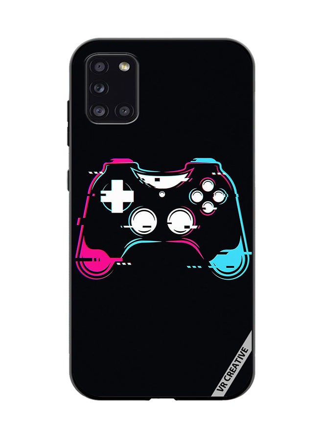 VR CREATIVE Protective Case Cover For Samsung Galaxy A31 Ps5 Remote Control Design Multicolour - Image 1