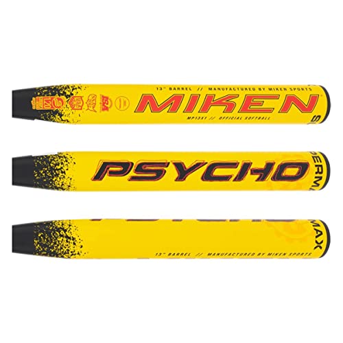 Miken Psycho 13 SuperMax Dual Stamp Slow Pitch Softball Bat MP13X1 34 27 oz - Image 3